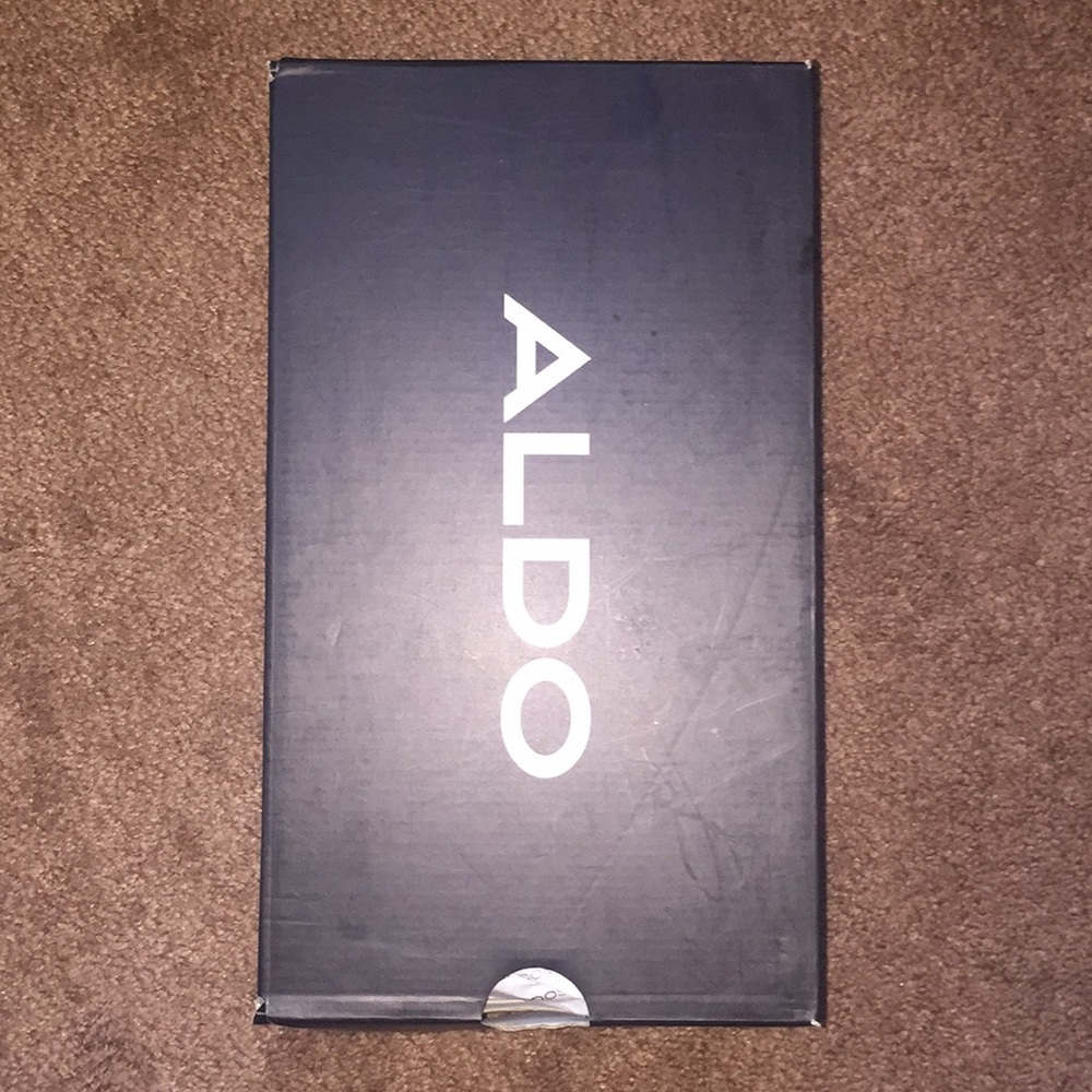 Aldo blue sued dead shoes